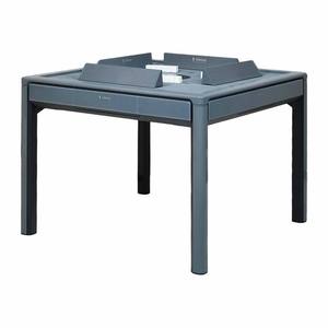 Tavolo da gioco di lusso moderno automatico Inean per Shuffle <span class=keywords><strong>Okey</strong></span> e Rummy, in cristallo con gambe in acciaio inossidabile, salvaspazio, per poker e uso domestico - Product Image 5