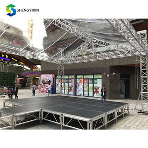 TUV attività in alluminio per esposizione esterna con sistema di luce a traliccio Display Stage Club DJ illuminazione stazione Totem alluminio Trus - Product Image 4