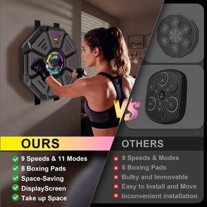 <span class=keywords><strong>Boxeo</strong></span> Musical Inteligente Apto para Adultos y Niños Equipado con Música Bluetooth y Guantes de <span class=keywords><strong>Boxeo</strong></span> - Product Image 5
