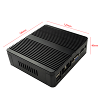 低功耗工业电脑N2840 DDR3 Win10 Linux家庭服务器办公室台式电脑工业迷你电脑