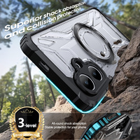 Étui de téléphone portable antichoc magnétique anti-traces de doigts en TPU+PC, design Infinix Armor, vente en gros, compatible Full-Link 5G Note 40 Smart 10