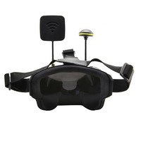 نظارات FPV طراز LS-800D بتردد 5.8 جيجاهرتز مع نظام ELRS للطائرات بدون طيار، 40 قناة، شاشة 5 بوصة، نظارات تناظرية FPV VR للطائرات بدون طيار