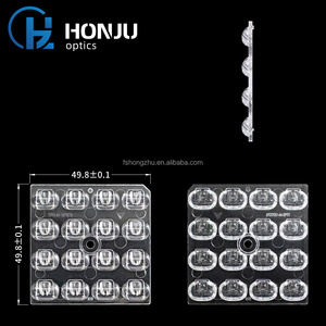 Honju 16 hạt t3m độ <span class=keywords><strong>LED</strong></span> ánh sáng đường phố ống kính quang học PC mô-đun ánh sáng ống kính cho ngành công nghiệp nhẹ Lũ lụt ánh sáng <span class=keywords><strong>LED</strong></span> ống kính - Product Image 6
