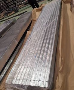 Tôle de <span class=keywords><strong>fer</strong></span> ondulé galvanisé en Zinc de calibre 22 pour les types de tôle de toiture au kenya, maison au Ghana - Product Image 4