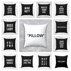 Housses de <span class=keywords><strong>coussin</strong></span> à <span class=keywords><strong>message</strong></span> drôle Virgil Abloh inspiré citation housses de <span class=keywords><strong>coussin</strong></span> housses de <span class=keywords><strong>coussin</strong></span> personnalisées pour Hype Home Decor - Product Image 6