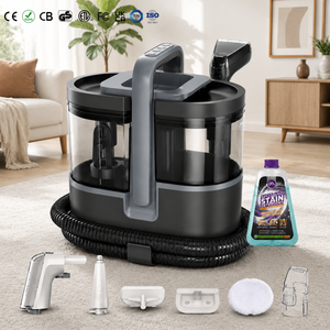 Aspiradora de Vapor Automática para Alfombras y Tapicería, de Alta Succión, Ligera, Fácil de Usar, para Limpieza del Hogar, en Húmedo/Seco, con Certificación CE y CB - Product Image 1