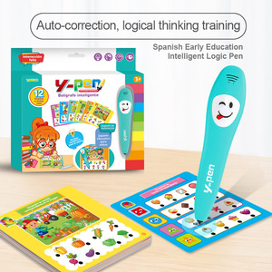 Nouveauté : Livre de lecture interactif en espagnol pour l'éveil et l'éducation précoce des enfants, avec stylo intelligent pour l'apprentissage logique et la lecture par points. - Product Image 5