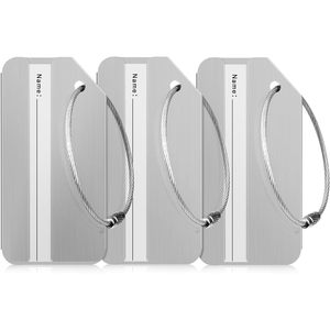 Étiquettes personnalisées pour bagages de voyage, étiquettes nominatives pour valises, étiquettes de bagages pour valises d'avion - Product Image 2