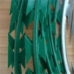 Fil barbelé concertina haute sécurité, clôture en treillis soudé galvanisé à mailles losangées - Product Image 4