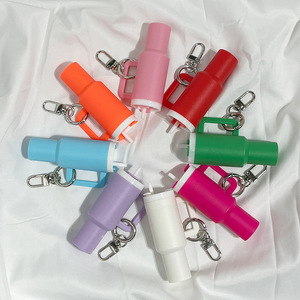 Venta caliente <span class=keywords><strong>Mini</strong></span> PVC Chapstick titular llavero lindo Anime vaso taza bálsamo labial lápiz labial <span class=keywords><strong>mochila</strong></span> colgante regalo <span class=keywords><strong>Mini</strong></span> taza llavero - Product Image 4