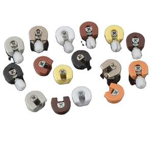 Conectores de Muebles Tres en Uno de Aleación de Zinc y Plástico, Color Blanco, Accesorios de Unión para Gabinetes, Ferretería para el Hogar - Product Image 1