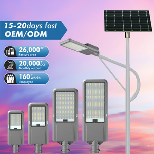 Focos Solares para Exteriores de 100w/200w/300w/400w/<span class=keywords><strong>500w</strong></span>, IP65 Impermeables, de Alta Potencia, Alimentados por Energía Solar, Farolas Solares Divididas para Jardín - Product Image 1