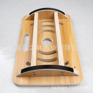 กระดานทรงตัวไม้พร้อมลูกบอลสำหรับฝึกออกกำลังกาย ดีไซน์กันลื่น - Product Image 5