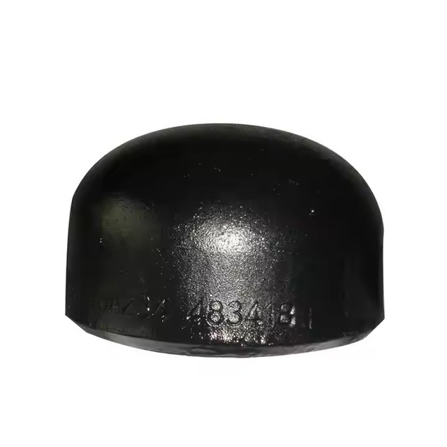 GB/T12459-2017 High Pressure Customized Butt Weld Pipe Cap Smooth Surface ASTM A234 WPB Fittings SCH40 SCH60 SCH80 Sizes