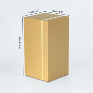 ヨーロッパスタイルの成人用火葬骨壺、卸売火葬金属棺、葬儀用骨壺製品 - Product Image 3