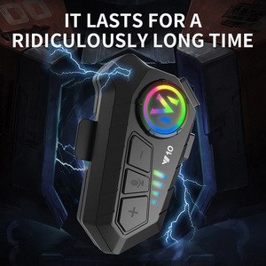 Tai nghe <span class=keywords><strong>Bluetooth</strong></span> không dây Fuan Mustang Y10 chống nước, thiết kế cổ điển, tự động trả lời cuộc gọi, thời gian chờ lâu dành cho mũ bảo hiểm xe máy - Product Image 5