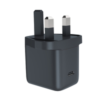 Chargeur GaN 45W PD3.1 avec écran d'affichage, port Type-C, prise US/EU/UK, certifié CE/FCC/UKCA, écologique, pour ordinateur portable et tablette