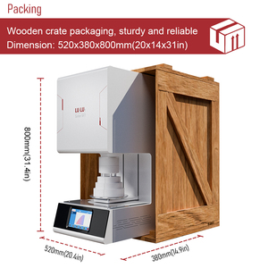 Four de frittage pour laboratoire dentaire avec modes <span class=keywords><strong>rapide</strong></span> <span class=keywords><strong>et</strong></span> lent intégrés 1600 ℃   Four de Cuisson pour Zircone - Product Image 6