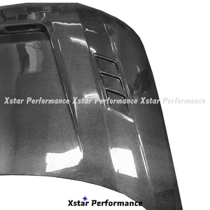 Capot de capot en Fiber de carbone de style évent Xstar Ver2 pour <span class=keywords><strong>Audi</strong></span> A4 B9 B9.5 B10 <span class=keywords><strong>S4</strong></span> RS4 - Product Image 5
