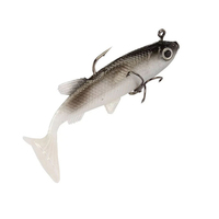 Leurre souple en forme de queue en T pour la carpe, 14g 8cm, lancer longue distance, en acier inoxydable, pour la pêche en rivière, lac et mer