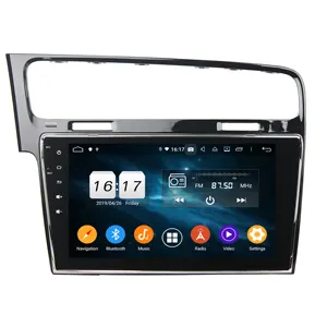 KD-1010 Hot Menjual Mobil Dvd GPS Multimedia Sistem Navigasi Android Stereo Mobil Dvd Player Android untuk Golf 7 2013 untuk 2018