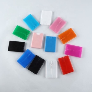 2026 New Style Credit Card Pocket Size Perfume <b>Mist</b> Flat Spray <b>Bottle</b> for Hand Sanitizer - Product Image 4