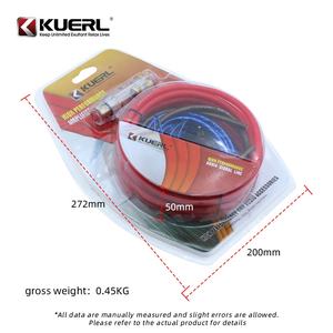 Kit de Instalación de Alta Calidad para Amplificador, Subwoofer y Altavoz con Cableado de Audio para Coche 8GA, Kit de Amplificador para Estéreo de Coche - Product Image 4