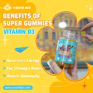 Gommose di <span class=keywords><strong>Vitamina</strong></span> <span class=keywords><strong>D3</strong></span> 400UI, Supporto Nutrizionale per l'Assorbimento del Calcio, Integratore Pronto per la Spedizione - Product Image 3