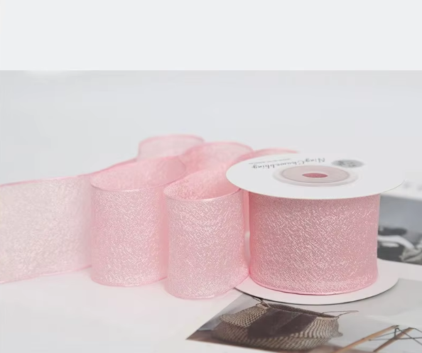 4 cm Fleur de Cerisier Rose 10 yards