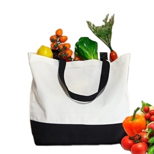 Washable Heavy Duty Clothes Cotton Canvas <b>Bag</b> Travel Shopper <b>Bag</b> With logo - Product Image 1