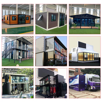 Maison conteneur modulaire mobile préfabriquée personnalisée en usine maison préfabriquée capsule de luxe