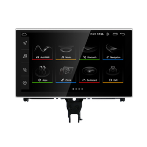 HFMidia AUDI A6 A7 C7 Qualcomm Snapdragon 8581 Écran rétractable Android 15 Autoradio Lecteur DVD CarPlay sans fil Android Auto - Product Image 1