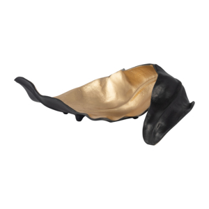 Scultura Decorativa a Foglia Arricciata, Statua Moderna Ornamentale per Casa, Bagno, Ufficio, Soggiorno, Decorazione per Scaffali - Product Image 1