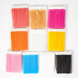 Micro tăm bông hồng long lanh sạch dùng một lần cá nhân applicators lông mi mở rộng sản phẩm pha lê vi bàn chải - Product Image 4