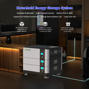 الكل في واحد بطارية ليثيوم أيون موديل 10 كيلو وات/ساعة + 10 كيلو وات محول شمسي نظام تخزين الطاقة المنزلية 20 كيلو وات/ساعة 30 كيلو وات/ساعة 40 كيلو وات/ساعة 50 كيلو وات/ساعة مع واي فاي - Product Image 2