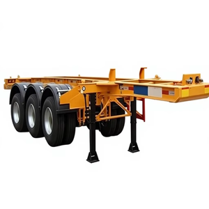Semirimorchio Scheletrato a 3 Assi Economico e Veloce da Vendere con Chiusure Multiple per il Trasporto Containerizzato Transfrontaliero Pan-Africa - Product Image 5
