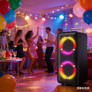 <span class=keywords><strong>แนะนำ</strong></span>เป็นอย่างยิ่ง ลำโพงซับวูฟเฟอร์คุณภาพสูง ขนาด 6.5 นิ้ว สำหรับคาราโอเกะ พกพาสะดวก ใช้กลางแจ้ง พร้อมไมโครโฟน กำลังขับ 1000 วัตต์ - Product Image 4