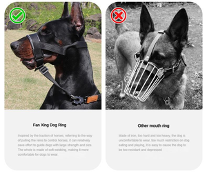 Reflektieren des Hunde halsband mit doppeltem D-Ring-verstellbares Nylon-No-Pull-Halsband mit nächtlichen Sicherheits streifen für kleine bis große Katzen und Hunde - Product Image 2