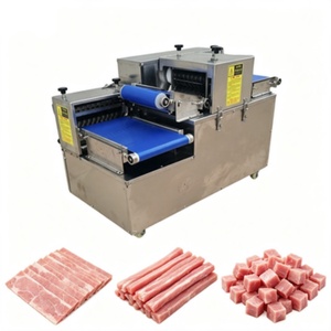 Súper Rendimiento 	 Máquina Cortadora de Pechuga de <span class=keywords><strong>Pollo</strong></span> en Cubos 	 Máquina Rebanadora de Carne, Rebanadora de Cordero y Res 	 Máquina Automática para Cortar <span class=keywords><strong>Pollo</strong></span> - Product Image 3