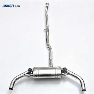 ระบบท่อไอเสียแคทแบ็ก FlowTech ประสิทธิภาพสูง วัสดุสแตนเลส T304 สำหรับรถยนต์ Mercedes Benz A35 CLA35 GLA35 GLB35 2.0T - Product Image 5