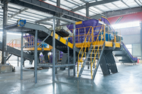 Machine de recyclage de métaux mixtes à haute efficacité, broyeur de ferraille d'aluminium, d'acier et de fer avec certification CE