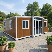 Maison préfabriquée modulaire personnalisable, isolation thermique efficace, installation sans outils pour le camping en plein air, le logement, le bureau, le hub