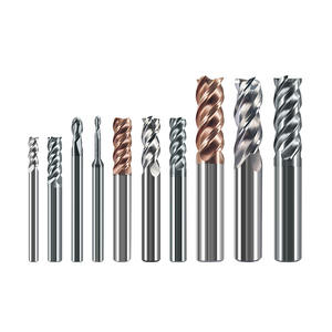 End Mills 1-6 Flutes HRC55-70 Tungsten <strong>Carbide</strong> Cemented <strong>Carbide</strong> End Mill Cutter <strong>Tools</strong> CNC Custom Router Bits - Product Image 2