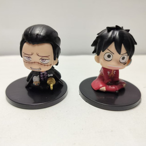 Ensemble de figurines d'action en gros, 8 pièces, figurines d'anime mignonnes, <span class=keywords><strong>Luffy</strong></span>, <span class=keywords><strong>Ace</strong></span>, <span class=keywords><strong>Sabo</strong></span>, Zoro, figurines d'action d'anime, modèle de jouet - Product Image 5
