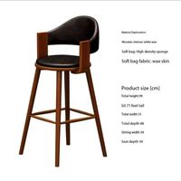 Table et chaise de luxe en fer forgé et bois massif Ensemble de meubles de restaurant Tabouret de bar Table haute bar Discothèque Musique Dîner bar KTV