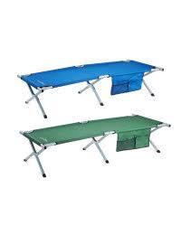 Cama plegable <span class=keywords><strong>de</strong></span> aluminio para acampar, cuna ajustable para exteriores - Product Image 6