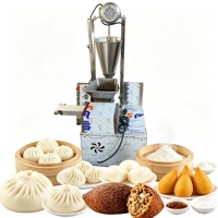 Machine de formage de pains entièrement automatique, machine à encruster les pâtisseries de type table, machine de formage de snacks fourrés multi-formes