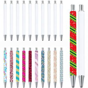 Custom Metal DIY Portable Ballpoint <b>Pens</b> Blank Silk Screen Printing Click <b>Pens</b> for Promotional <b>Gift</b> Bulk - Product Image 2