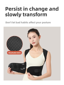 Corrector <span class=keywords><strong>de</strong></span> Postura Ajustable para Espalda y Hombros, Cinturón <span class=keywords><strong>de</strong></span> Soporte para Espalda, Almohadillas <span class=keywords><strong>de</strong></span> Soporte para Hombros - Product Image 3