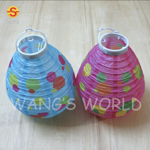 Led giấy đèn lồng New Oval Water Drop Egg shape in cầm tay đèn lồng cho đám cưới giáng sinh Lễ Hội địa điểm trang trí nội thất trực tiếp - Product Image 2